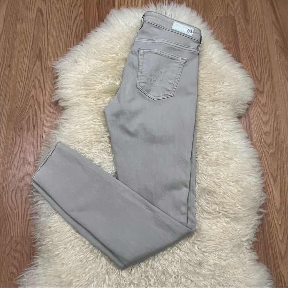 AG Adriano Goldshmied Gray Ankle Legging 25